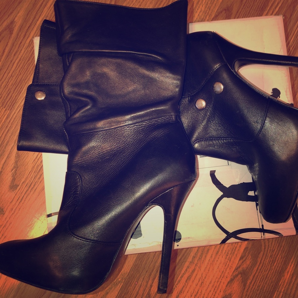 Black heels